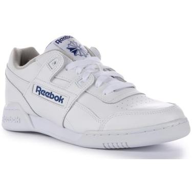 Imagem de Reebok Men's Workout Plus Cross Trainer, White/Royal, 10 M US