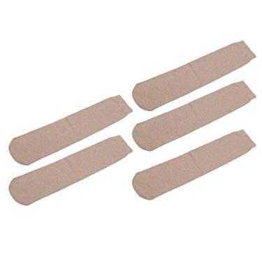 Imagem de Encolher Bk, 5 Unid. Meias De Coto Para Amputados Meias De Algodão Macio E Grosso Para Proteção Sg