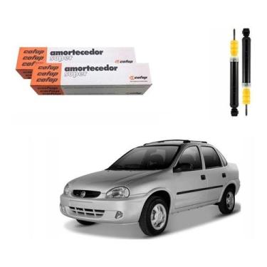 Imagem de Par Amortecedor Traseiro Corsa Sedan 1.0 1.6 1996 A 2006 - Cofap