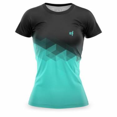 Imagem de Blusa Feminina Academia Estampada Fitness Caminhada Treino Corrida Cam