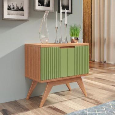 Imagem de Aparador Decorativo Berton Onix 0,80cm, Verde Oliva