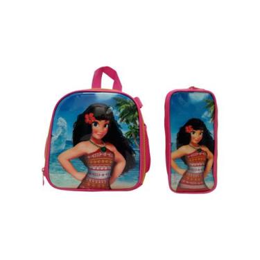 Imagem de Lancheira mais estojo escolar desenho havaiana - Yepp, Rosa, P, Femini