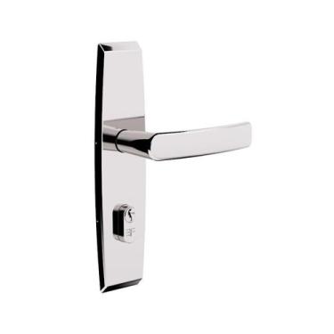 Imagem de Fechadura 3f linha design espelho grazia externa - cromado - FERRAGENS