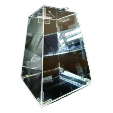 Imagem de Urna Em Acrílico Cristal 20cm De Altura - Rick Acrilicos