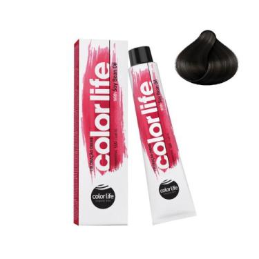 Imagem de Coloração Creme Color Life nº 3 - Castanho Escuro