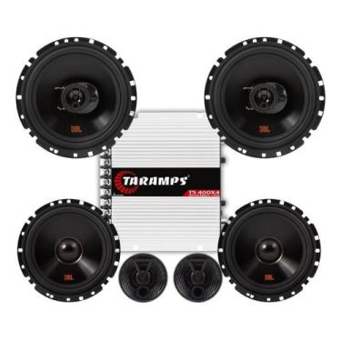 Imagem de Kit 2 Vias 6  JBL FLEX4 62VFX55 110W + Par de Alto Falantes 6  JBL 6TR