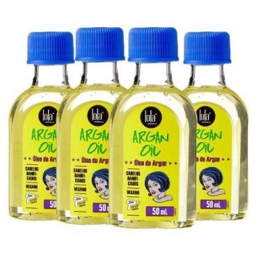 Imagem de Kit 4 Óleos Capilar Lola Argan Oil 50ml - LOLA COSMETICS