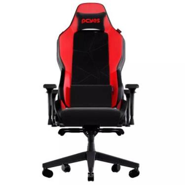 Imagem de Cadeira Gamer Sentinel Pcyes Red Magma Com Apoio Braço Ajuste 4D  Cor 