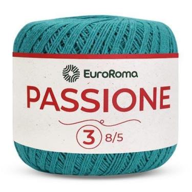 Imagem de Linha Passione Euroroma 150g - 400 Metros, VERDE ÁGUA ESCURO