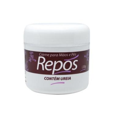 Imagem de Creme para maos e pes repos c/ ureia 120g - pote - Repós