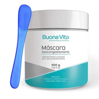 Imagem de Máscara Descongestionante 500g Buona Vita - Com Betaglucan, Pós Extraç