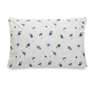 Imagem de Fronha Avulsa 100% Algodão Percal 200 Fios Infantil 50x70cm - Marina, 
