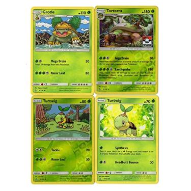 Imagem de Torterra 9/156 Ultra Prism - Foil - Evolution Pokemon Card Lot - Grotle Turtwig
