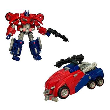 Imagem de Transformers Generations: Autobot Cybertronian Optimus Prime Deluxe Class Action Figure