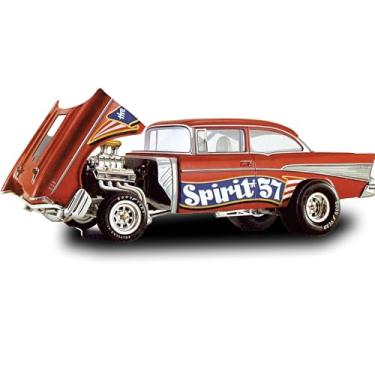 Imagem de MPC 1957 Chevy Bel Air Spirit of 144.8 cm 1:25 Kit de modelo em escala 1:25