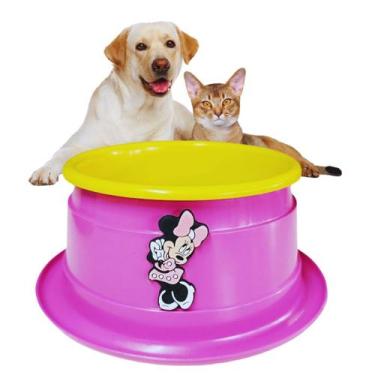 Imagem de Comedouro Bebedouro Pet Anti-Formigas 750ml  Ideal para Cachorros e Ga