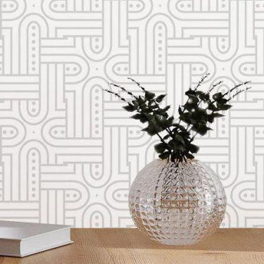 Imagem de Papel De Parede Adesivo Abstrato Mandala N017091 0,58X3M - Adesivo BR