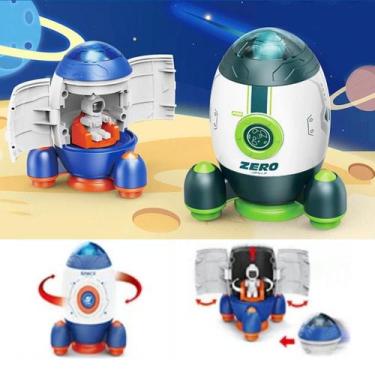 Imagem de Brinquedo Foguete Nave Veiculo Missão Espacial Astronauta - Top Kids, 