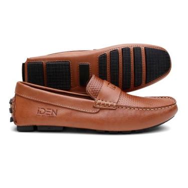 Imagem de Mocassim Sapatilha Drive Masculino Em Couro 9 Opções de Cores - Iden S