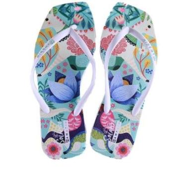 Imagem de Chinelo Feminino Ramarim Solarize 241246 Branco-Feminino