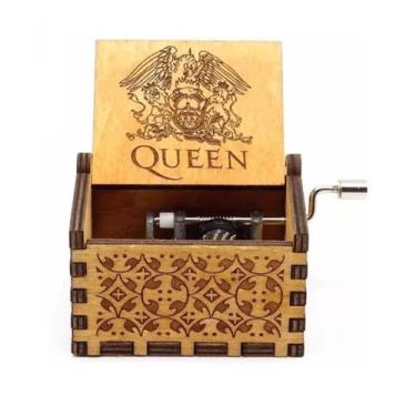 Imagem de Caixa Caixinha De Música Queen fred Mercury Bohemian - CAIXINHA QUEEN