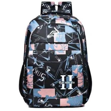 Imagem de Mochila P/ Faculdade Trabalho Escolar Viagem Reforçada Resistente C/ C