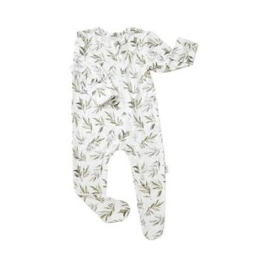 Imagem de Macacão Bebê em Algodão e Bambu Elinfant - Design Longo e Confortável,