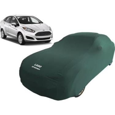 Imagem de Capa De Tecido Para Proteger Carro Ford Fiesta Sedan - Mz, Verde