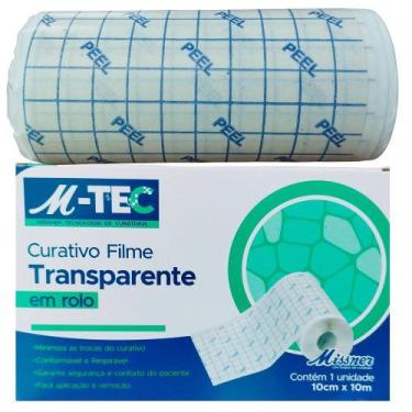 Imagem de CURATIVO FILME TRANSPARENTE ROLO 10cmX10m - M-TEC MISSNER