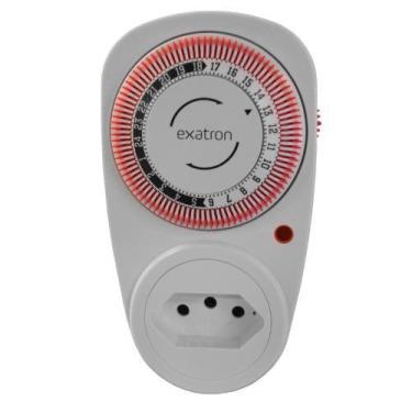 Imagem de Timer Temporizador Analógico para Tomada Exatron Bivolt