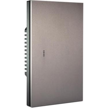 Imagem de Interruptor Inteligente 1 Tecla Física Mercúrio Zigbee Cinza - EKAZA