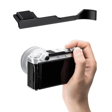 Imagem de JJC Punho de descanso de polegar de metal para câmera Fuji Fujifilm X-M5 XM5, suporte de apoio de polegar para suporte estável e seguro, com almofada de silicone antiarranhões, não afeta o uso de