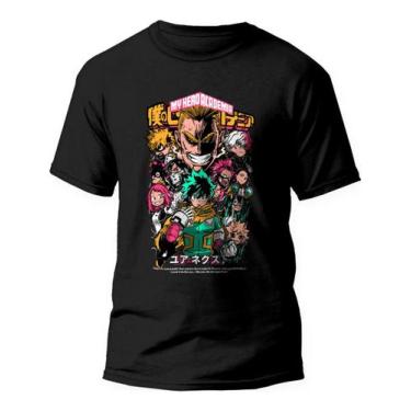 Imagem de Camiseta Izuku Todoroki All Might Bakugo Anime Boku No Hero - Kamiseta