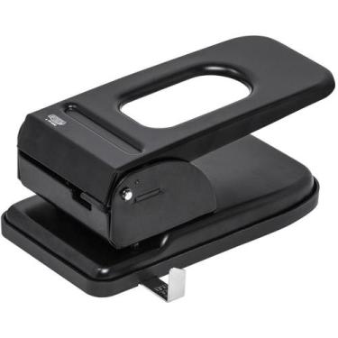Imagem de Perfurador de papel metal 2 furos p/60fls preto brw