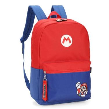 Imagem de Mochila de Costas SUPER MARIO - Luxcel Vermelho MS46941MO