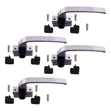 Imagem de Par 4trava Fecho Basculante Suprema Janela Maxim Ar Linha 25 - la plat