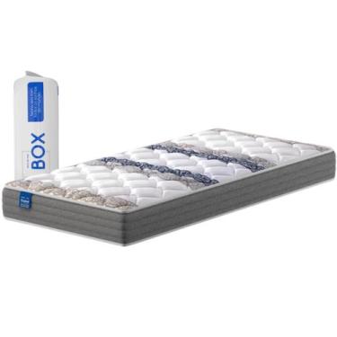 Imagem de Colchão Solteiro D33 A Vácuo 88x188x14cm Dupla Face com Tecido em alta