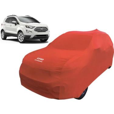 Imagem de Capa Para Cobrir Carro Ford Ecosport Storm Tecido Helanca - Mz, Vermel