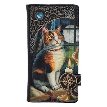 Imagem de Nemesis Now Bolsa Lisa Parker Adventure Awaits Calico Cat Ship em relevo, preta, 18,5 cm