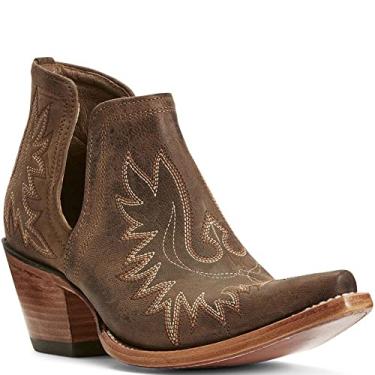 Imagem de ARIAT Bota feminina Dixon Western, Marrom envelhecido, 40