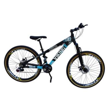 Imagem de Bicicleta Aro 26 Vikingx 21 Velocidades Freio Disco Mecanico Rodas Vma