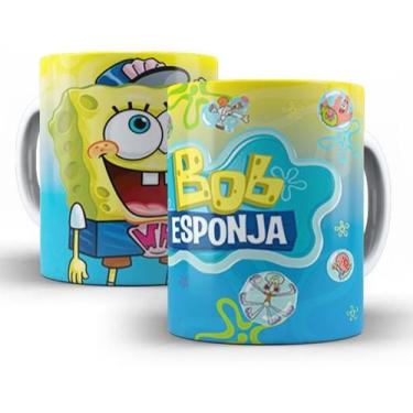 Imagem de Caneca Xicara Personalizada Bob Esponja - X-Colour, 20