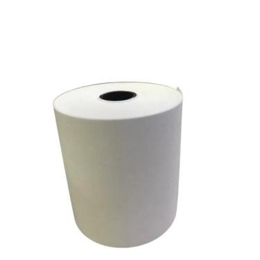 Imagem de 100 Rolos Bobina Offset 57x30 p/ Calculadora Eletrônica, Máquina de Ca