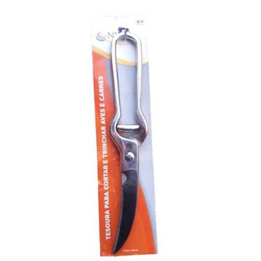 Imagem de Tesoura Forjada para Trinchar com mola externa 25 cm - NYBC Beauty -Co