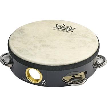 Imagem de Remo Pandeiro Fiberskyn - Quadura Black, 15,24 cm (6")