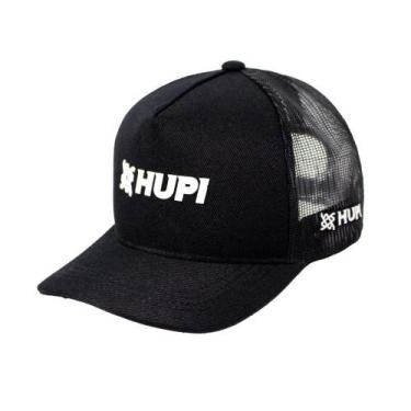 Imagem de Boné HUPI Trucker Preto, Preto