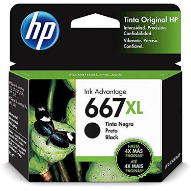 Imagem de Cartucho HP 667XL Preto Original (3YM81AL)