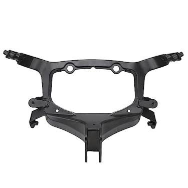 Imagem de Suporte de montagem de farol de motocicleta GRCFUMO, suportes de carenagem superior frontal de alta estabilidade, suporte de carenagem de suporte superior preto para modelo