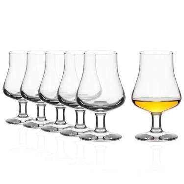 Imagem de Stölzle Lausitz Conjunto de 6 copos de degustação de uísque (16 ml). Copos de uísque de cristal para homens e mulheres. Seguro para lava-louças, presentes de bourbon duráveis para homens - Conjunto de
