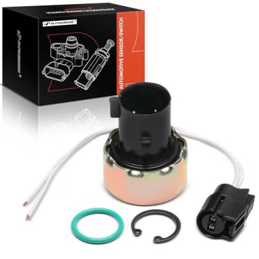 Imagem de A-Premium Interruptor de pressão HVAC [2 pinos] compatível com Chevrolet Malibu, Impala, Bel Air, Caprice, Camaro e GMC C15, C1500, C25 Suburban, Jimmy & Cadillac Eldorado, Sevilha, Jaguar XJ6 e